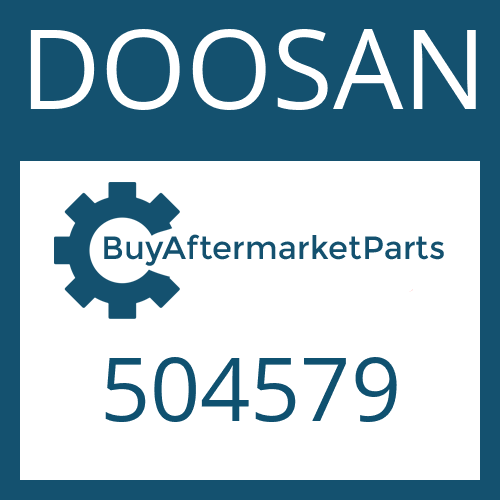 504579 DOOSAN VALVE