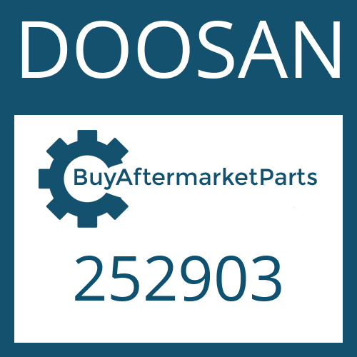 252903 DOOSAN SEALING CAP