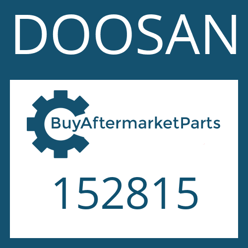 152815 DOOSAN SHAFT SEAL