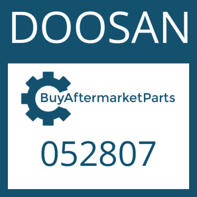 052807 DOOSAN O-RING