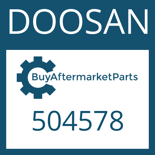 504578 DOOSAN O-RING