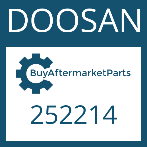 252214 DOOSAN CYL. ROLLER BEARING