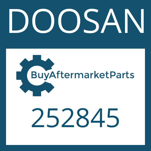 252845 DOOSAN SEALING HOLDER