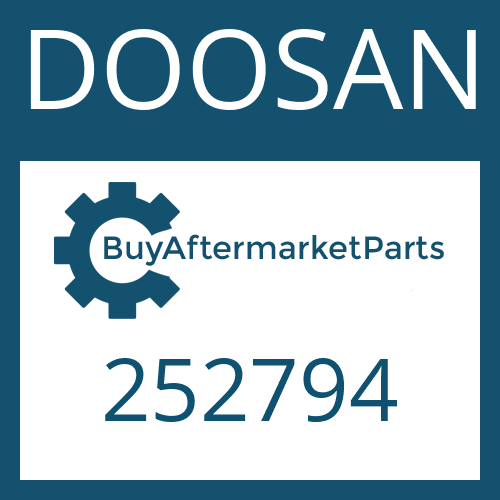 252794 DOOSAN DISC CARRIER