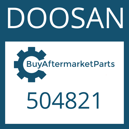 504821 DOOSAN COUPLING SLEEVE