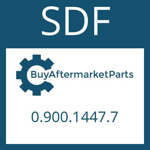 0.900.1447.7 SDF COVER PLATE