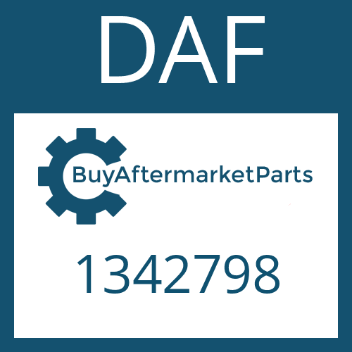 1342798 DAF SEALING RING