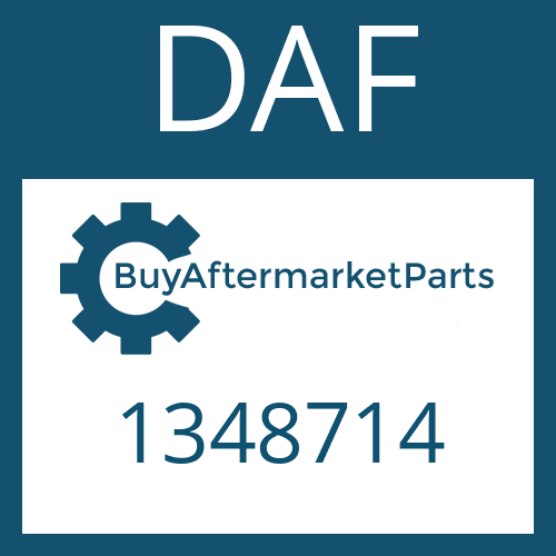 1348714 DAF GASKET