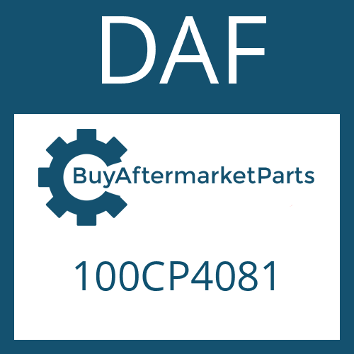 100CP4081 DAF RETAINING RING