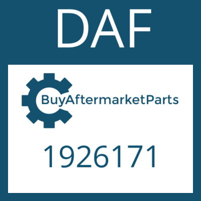 1926171 DAF DETENT PLUNGER