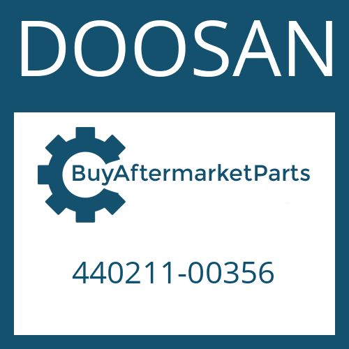 440211-00356 DOOSAN . RADIATOR