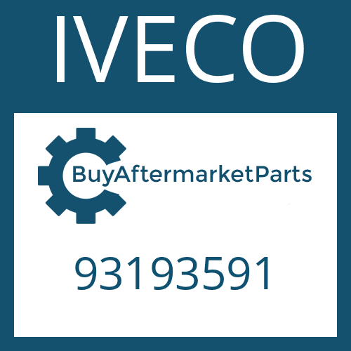 93193591 IVECO O-RING
