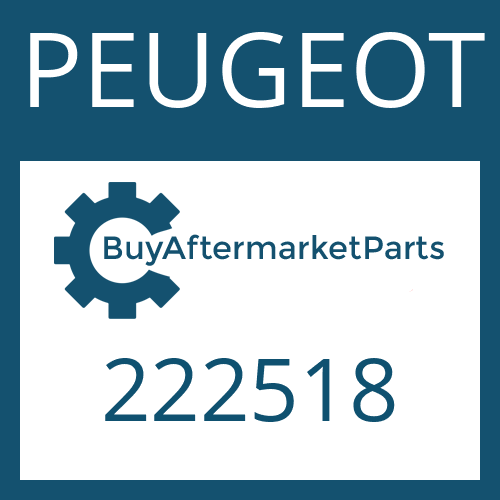 222518 PEUGEOT KABELKLEMME