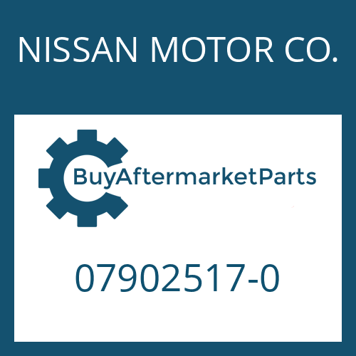 07902517-0 NISSAN MOTOR CO. SPRING WASHER