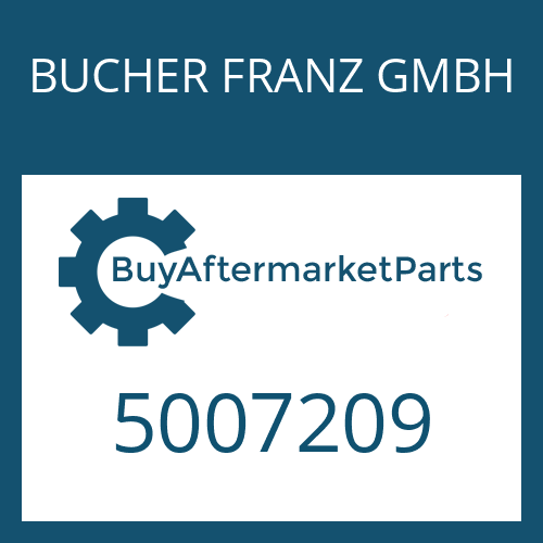 5007209 BUCHER FRANZ GMBH DISC CARRIER