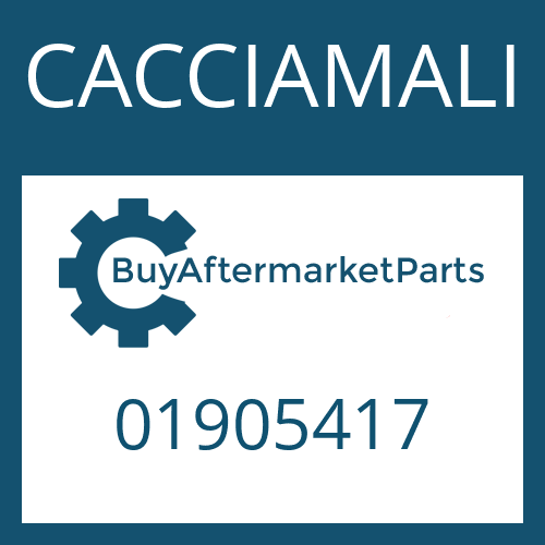 01905417 CACCIAMALI BALL BEARING