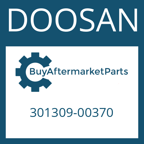 301309-00370 DOOSAN SENSOR,PRESSURE(500BAR)