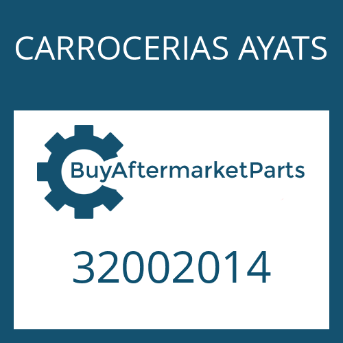 32002014 CARROCERIAS AYATS COUPLING