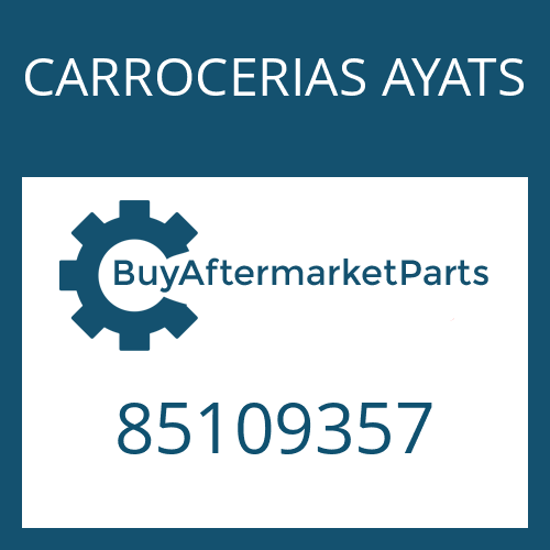 85109357 CARROCERIAS AYATS SEALING HOLDER