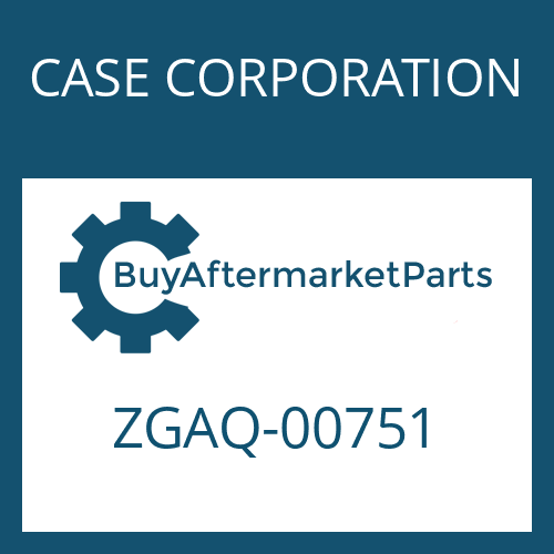 ZGAQ-00751 CASE CORPORATION GEAR