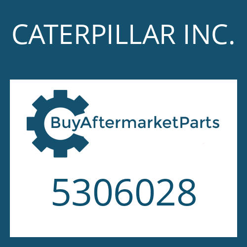 5306028 CATERPILLAR INC. WASHER