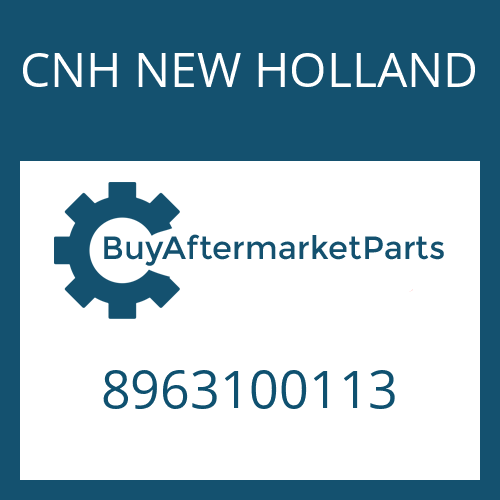 8963100113 CNH NEW HOLLAND HEXAGON SCREW