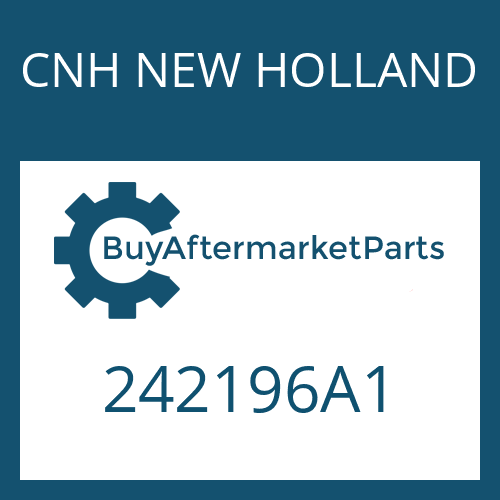 242196A1 CNH NEW HOLLAND PLUG