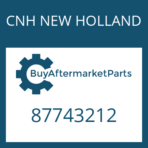 87743212 CNH NEW HOLLAND LOCKING SCREW