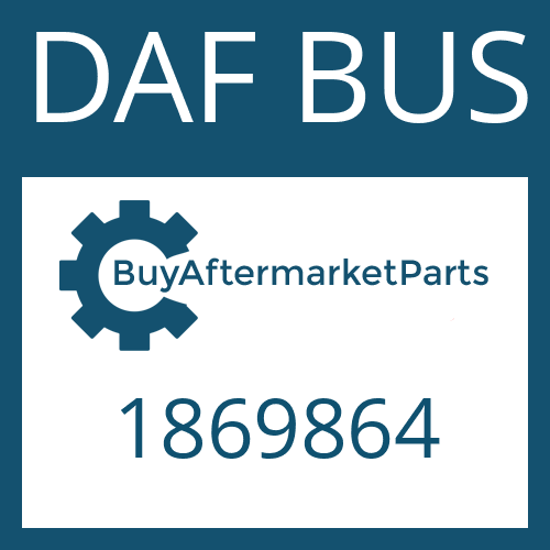 1869864 DAF BUS HEXAGON SCREW