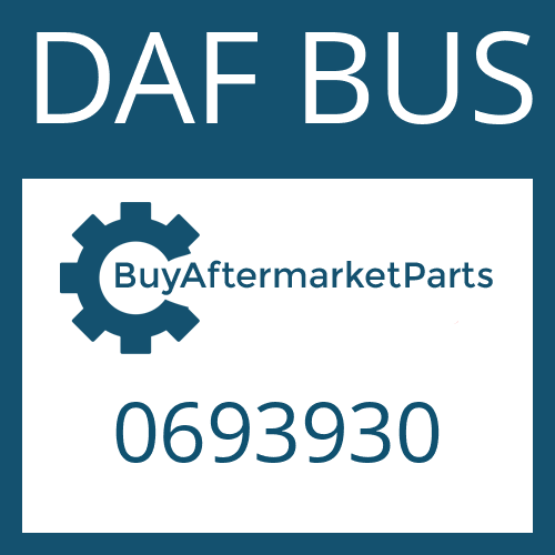 0693930 DAF BUS SHAFT SEAL