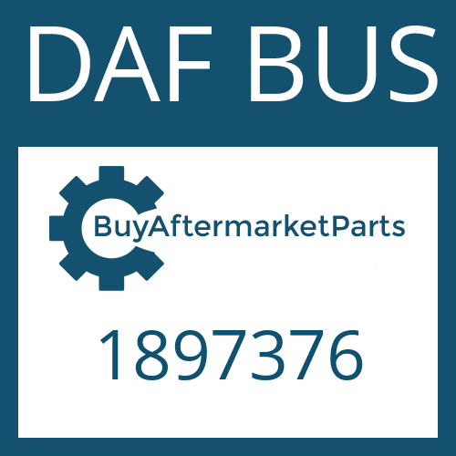 1897376 DAF BUS HEXAGON SCREW