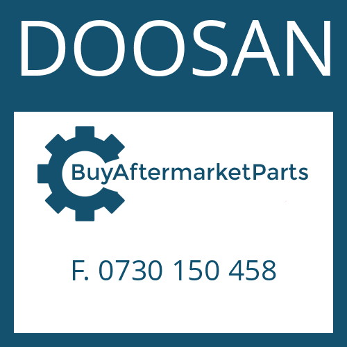 F. 0730 150 458 DOOSAN THRUST WASHER