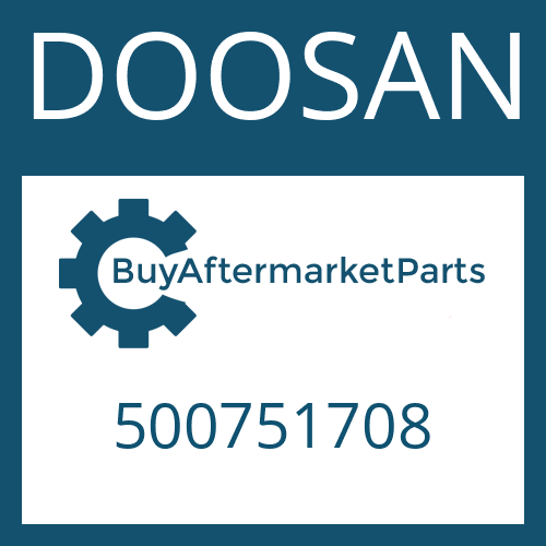 500751708 DOOSAN O-RING