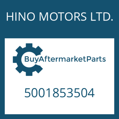 5001853504 HINO MOTORS LTD. COMPR.SPRING
