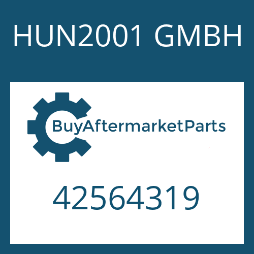 42564319 HUN2001 GMBH HEXAGON SCREW