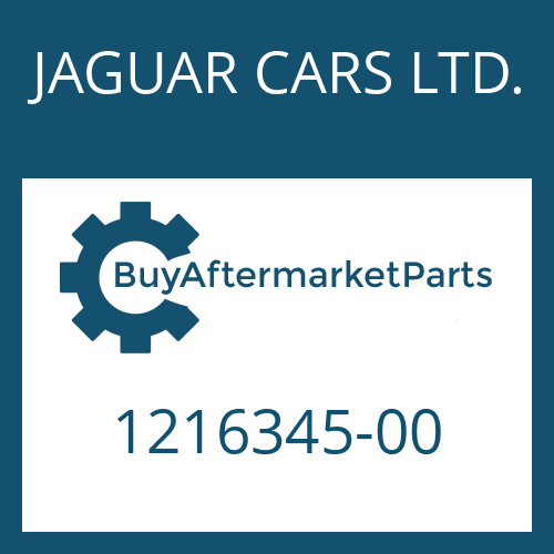 1216345-00 JAGUAR CARS LTD. RECTANGULAR RING