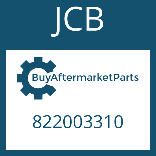 822003310 JCB CAP SCREW