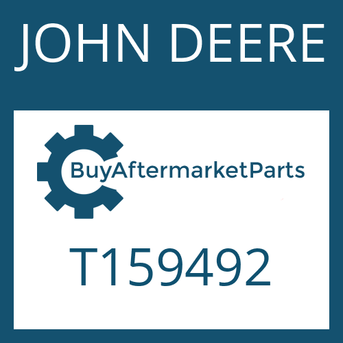 T159492 JOHN DEERE INTERM.WASHER