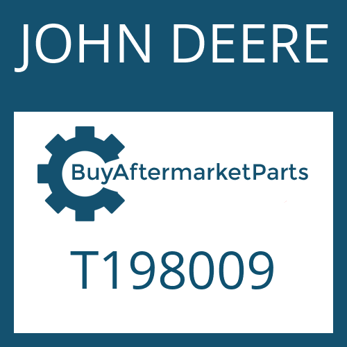 T198009 JOHN DEERE SPACER RING