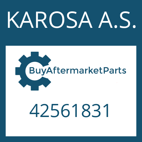 42561831 KAROSA A.S. CLUTCH BODY