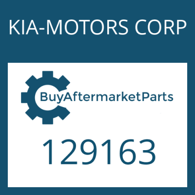 129163 KIA-MOTORS CORP SCREEN INSERT