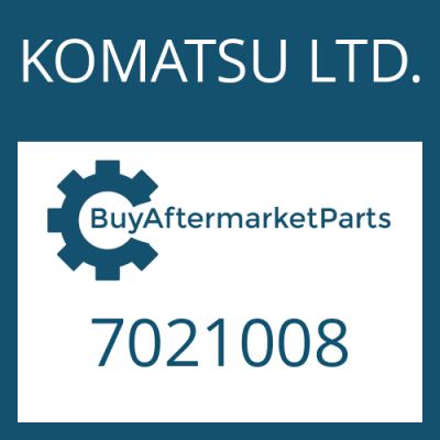 7021008 KOMATSU LTD. OUTER CLUTCH DISC