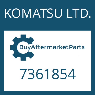 7361854 KOMATSU LTD. SLOT.PIN