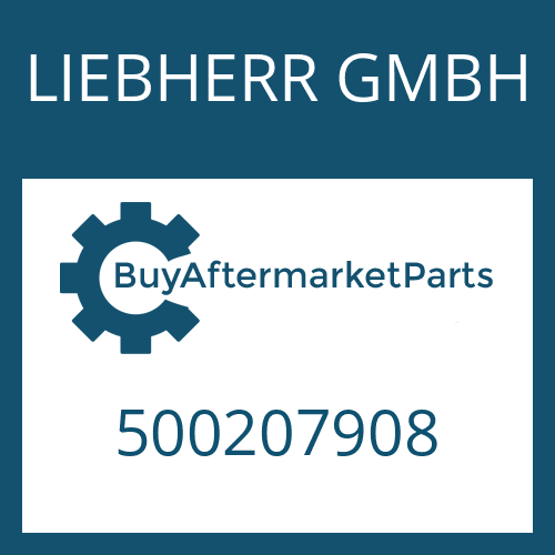 500207908 LIEBHERR GMBH SHAFT SEAL