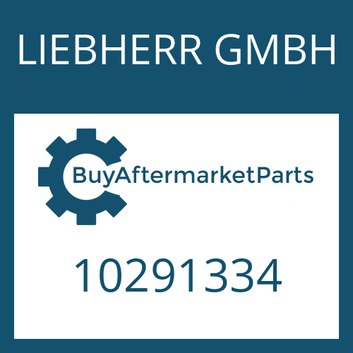 10291334 LIEBHERR GMBH SEALING RING