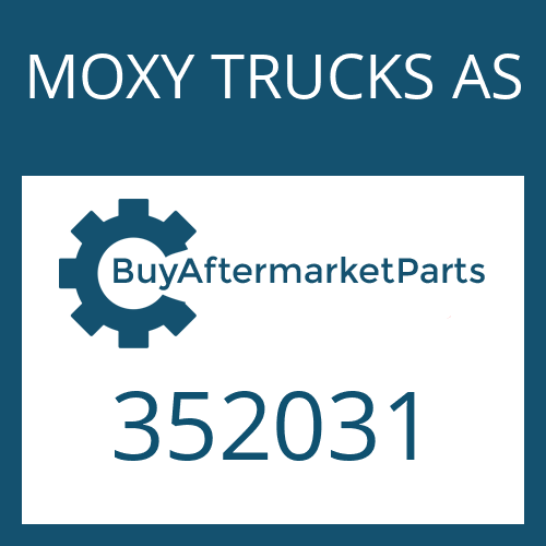 352031 MOXY TRUCKS AS BOLT