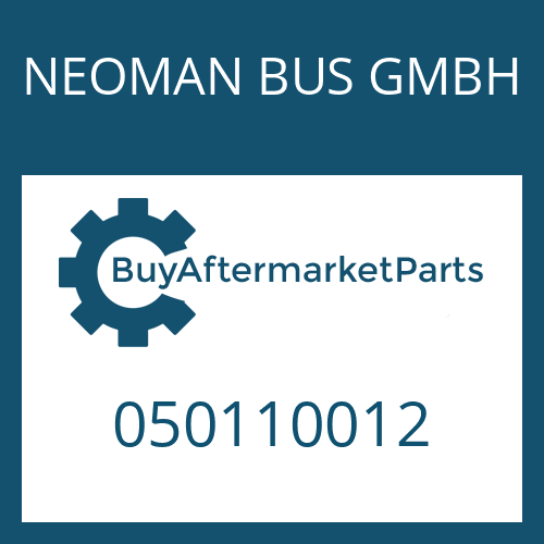 050110012 NEOMAN BUS GMBH SEALING CAP