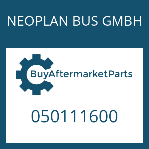 050111600 NEOPLAN BUS GMBH COVER