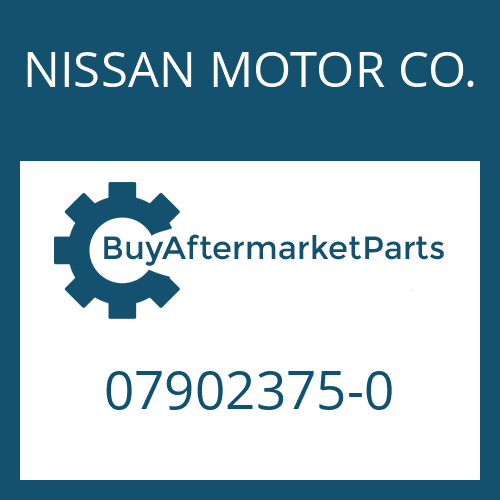 07902375-0 NISSAN MOTOR CO. MAGNET