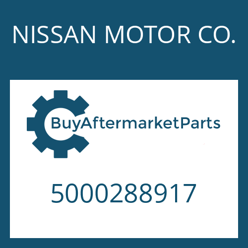 5000288917 NISSAN MOTOR CO. PISTON